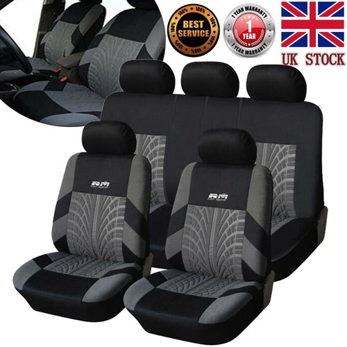 Grey car seat covers - grey,